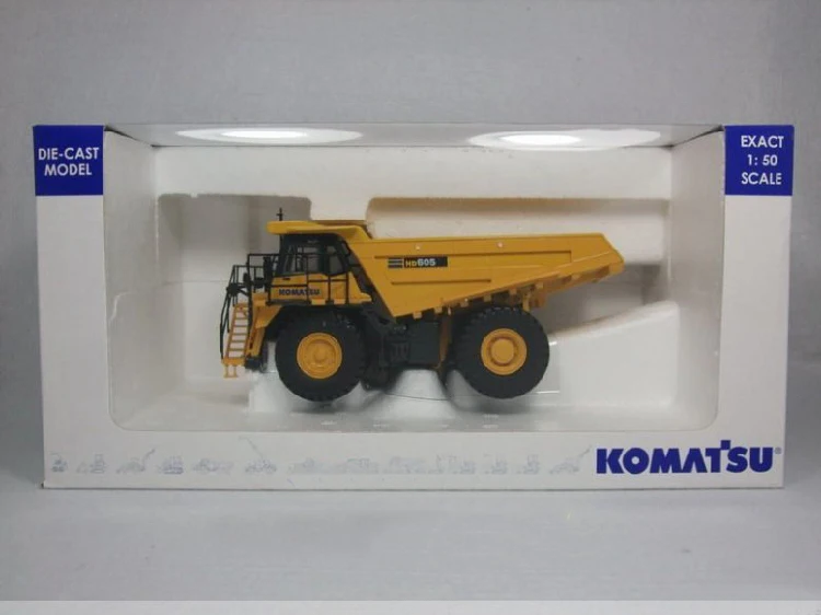 

Diecast Toy Model Gift UH8009 1:50 Scale Komatsu HD605 Off-Highway Truck Construction Vehicles for Decoration,Collection