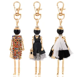 Fashion Keychain For Women Charm Key Chain Bag Pendant Holder Jewelry Handmade Girl Gift Jewelry