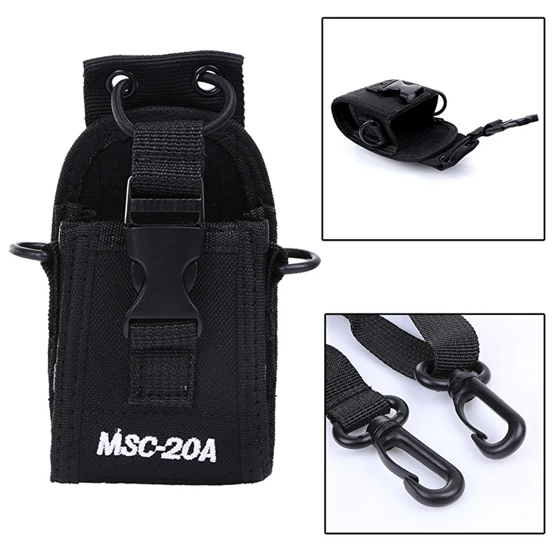 KSUN-funda de soporte para walkie-talkie, bolsa para Yaesu, Motorola, CB, Radio, BAOFENG, MSC-20A, UV-5R Plus, UV-5RE, UV-B5, UV-82