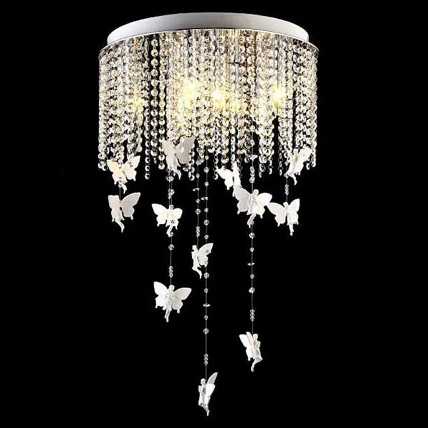 New Angel creative modern crystal chandeliers lamp European style LED crystal dining bedroom chandeliers lamp living room