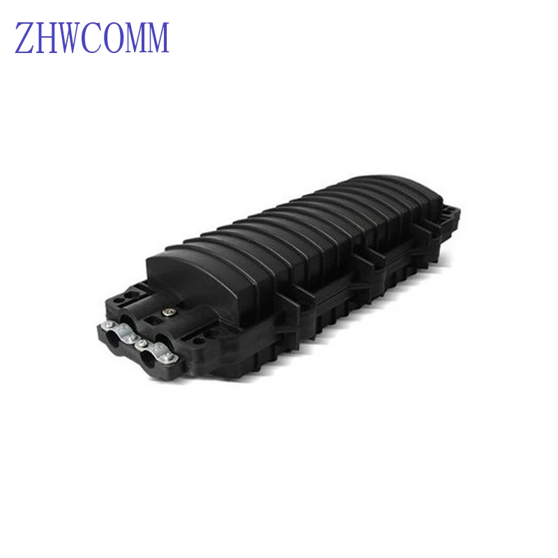 ZHWCOMM High quality 2 inlets 2 outlets 24 core fiber optic splice closure box