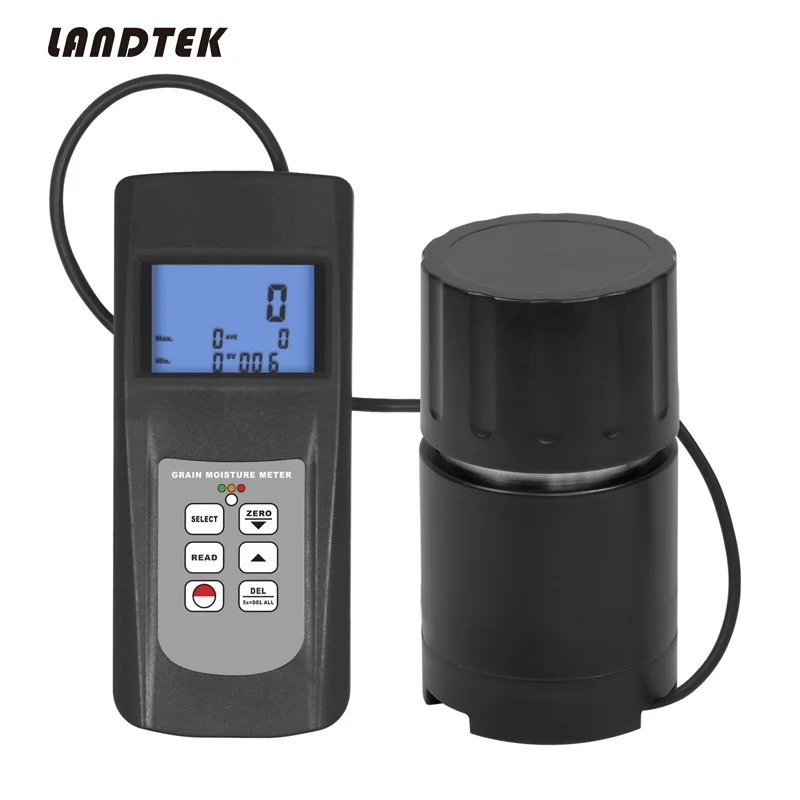 New version MC-7828G Digital Moisture Meter High Accuracy Portable Moisture Tester Range 0-50% (Cup Type, Data Memory)