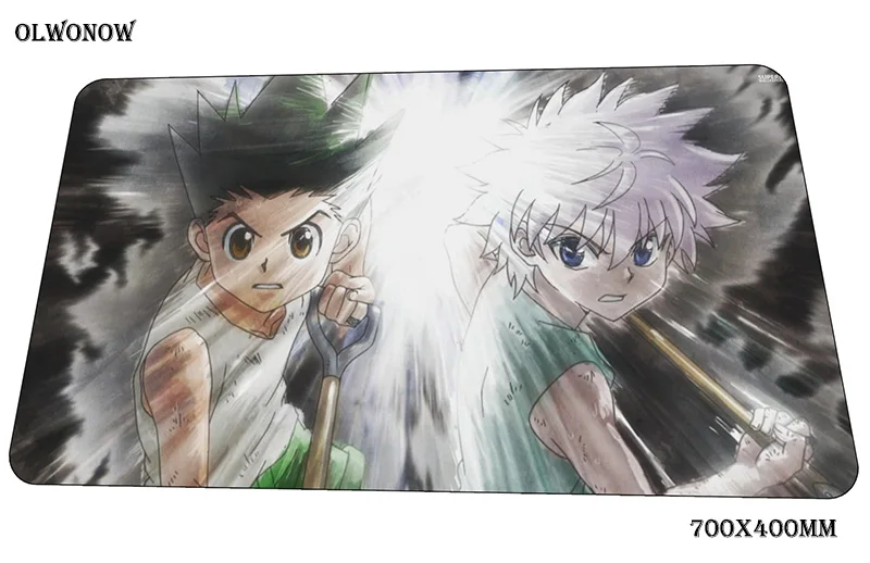 ハンター × ハンターマウスパッド大型コンピュータマット70x40センチ