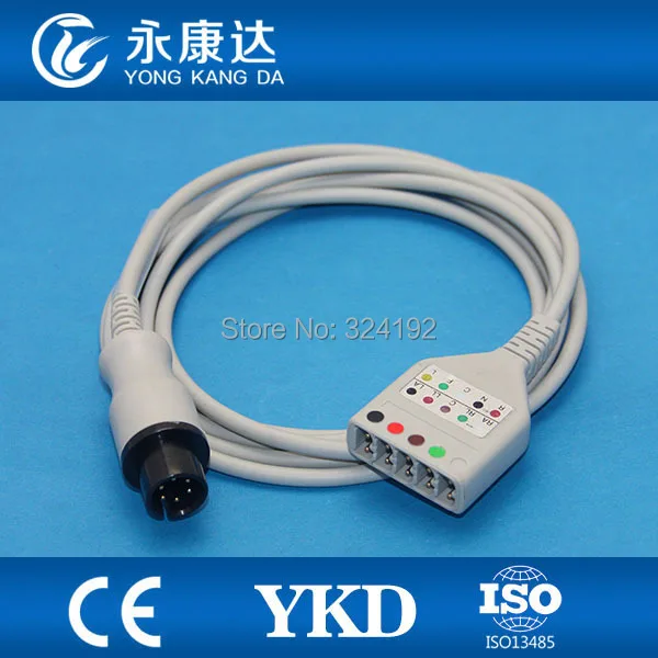 

ECG Trunk Cable for patient monitor for with 5ld patient cable,AHA/IEC