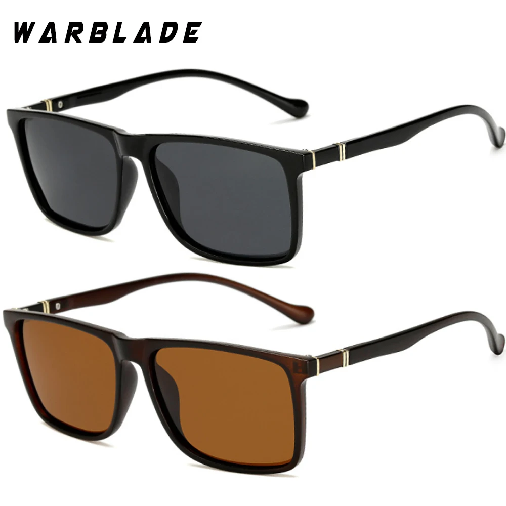 

WBL 2019 Fashion Polarized Sunglasses Men Luxury Brand Designer Vintage Driving Sun Glasses Male Goggles Shadow UV400