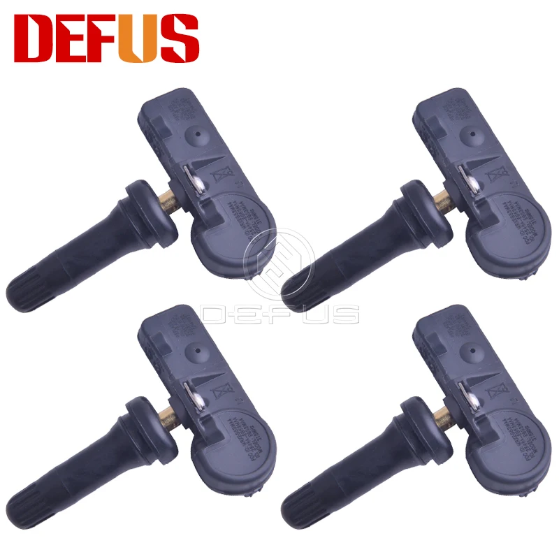 DEFUS 4PCS OE 9L3T-1A180-AP TPMS Tire Pressure Monitor Sensor For Ford DE8T-1A180-AA DE8T-1A180-AA