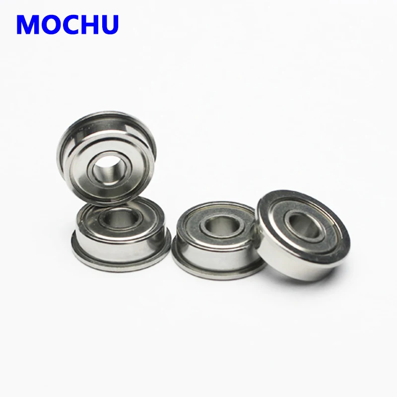 10pcs F607 F607ZZ F607Z F607-2Z 7x19x6 Flange Bearing Miniature Deep Groove Ball Bearing Shielded Ball Bearings