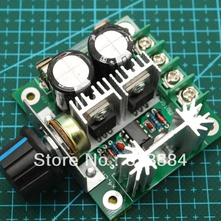 Wholesale!!!High recommend 6V- 90V 15A 12V 24V Max 1000W PWM 15khz DC Motor Speed Control PWM Controller free post