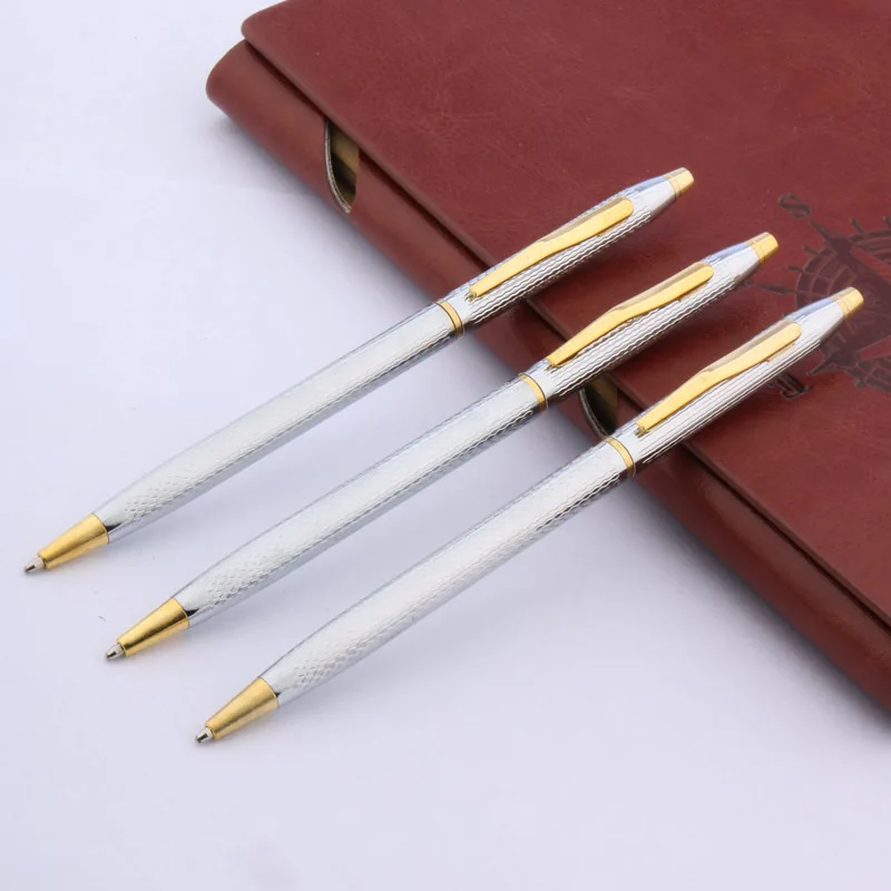 luxury high quality Twist Wave pattern drawing ink METAL Ballpoint Pen Stationery Office school supplies new