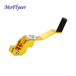 MoFlyeer Motorcycle CNC Folding Aluminum Gear Shift Lever Off Road ATV Dirt Bike Motorbike Gear Change Levers Refit Accessories