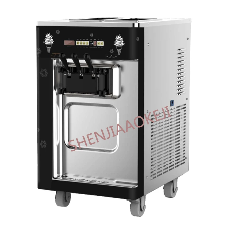 2*6.5L Soft ice cream machine Desktop stainless steel frozen ice cream maker OPF3032DA 220V 50Hz