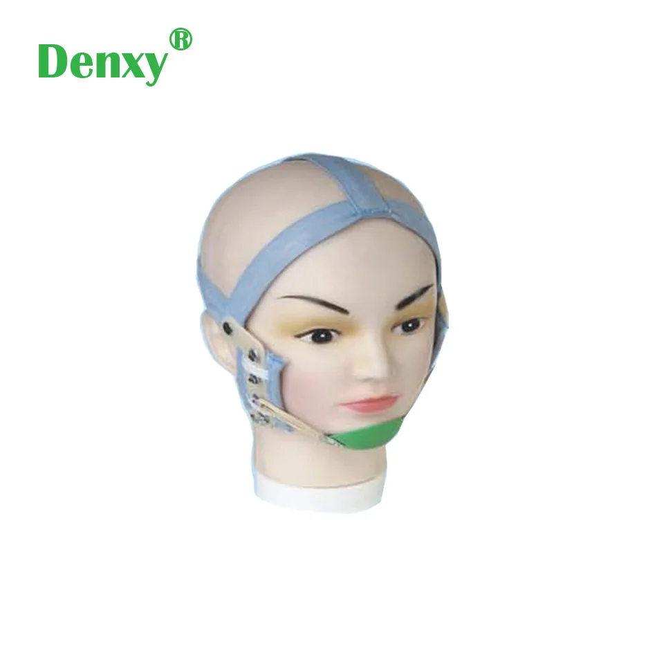 Denxy 3pc Orthodontic Combination head cap Headgear Strap extraoral anchorage  attachment product Orthodontic Dental bracket