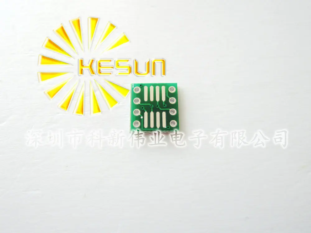 40PCS x SO8 MSOP8 SOIC8 TSSOP8 SOP8 turn DIP8  IC adapter Socket  Adapter plate PCB  PB-FREE without Pin Header