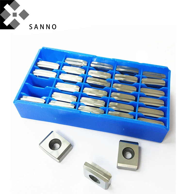 High quality 30piece YCE323-01 / YCE434-01 finish milling cutter blade cnc milling inserts