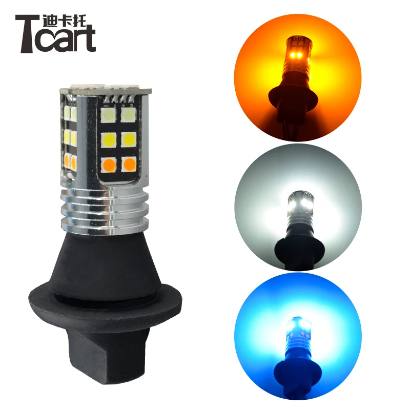 

Для Mazda CX7 2010-2017 автомобильные светодиодные DRL дневные ходовые огни ночного времени желтые указатели поворота 1156 PY21W BAU15S