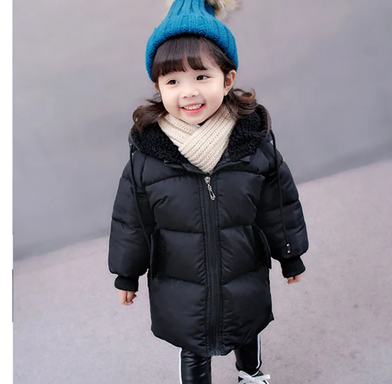 COOTELILI Winter Jackets For Girls Boys Winter Overalls For Girls Warm Coat Baby Boy Clothes Children Clothing 80-130cm