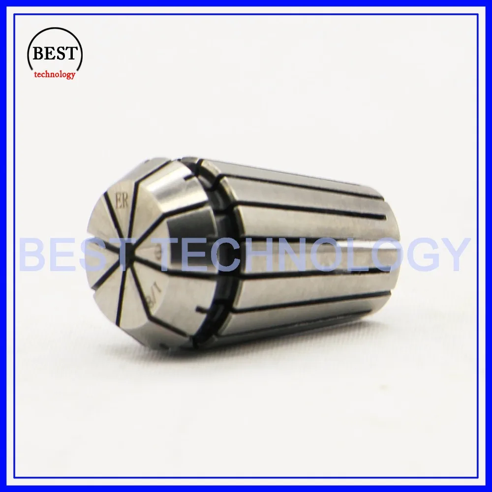 Free shipping!!! ER8 Spindle collet chuck full set  10pcs from 1 mm to 5 mm for CNC milling lathe tool and spindle motor