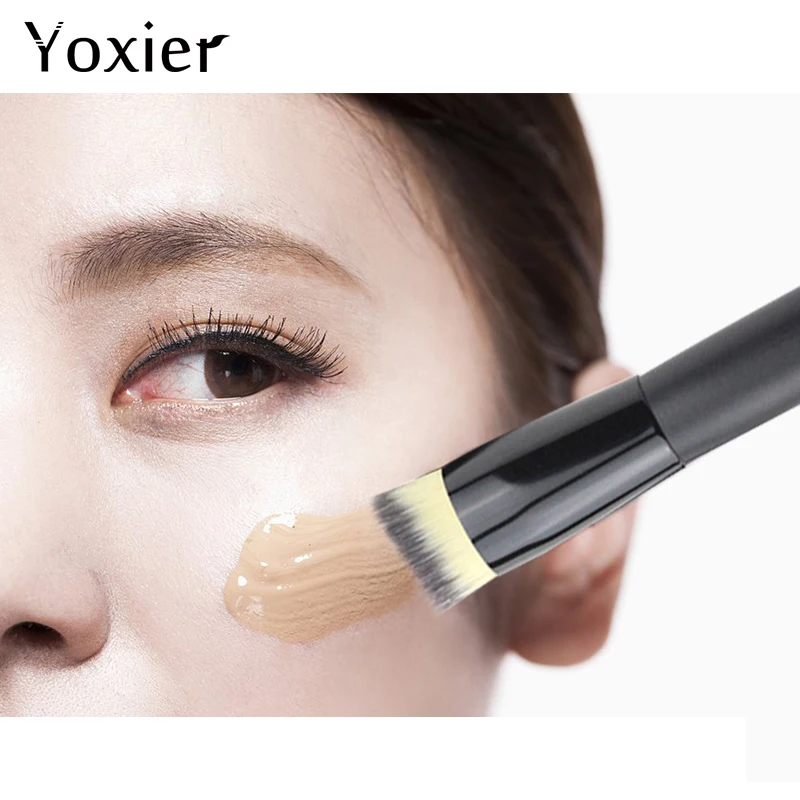 Yoxier Foundation Brush Flat Top Buffing Brushes High Quality Makeup Brushes Loose Make Up Brushes Flat Cream Tools