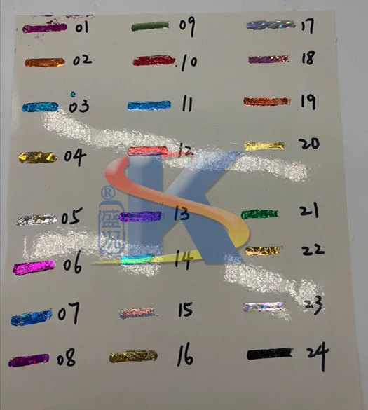Ferro e laminador de papel com cola, 24 cores a laser para 48 peças, faça você mesmo, laminador
