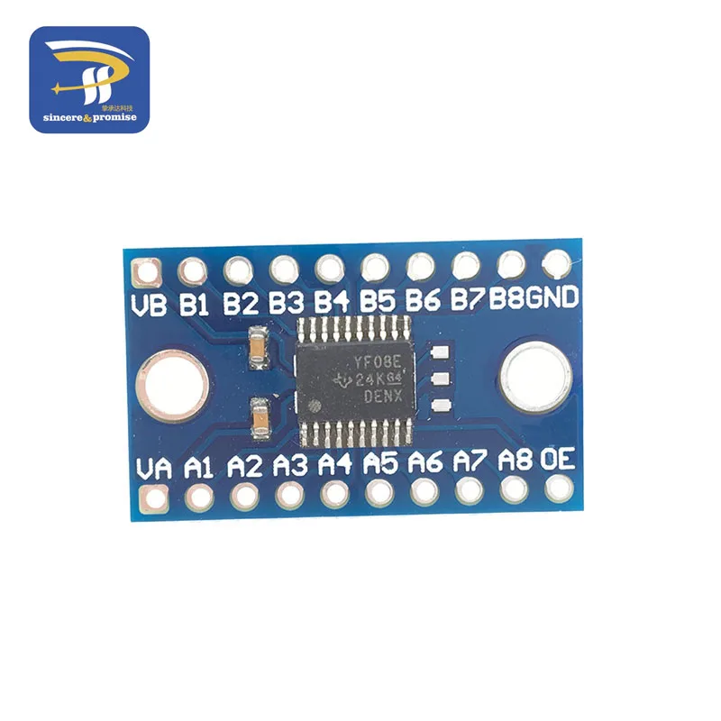 1.8V 3.3V 5V TXS0108E module 8 Channel Logic Level Converter 8 Way Convert TTL Bi-directional Mutual Convert