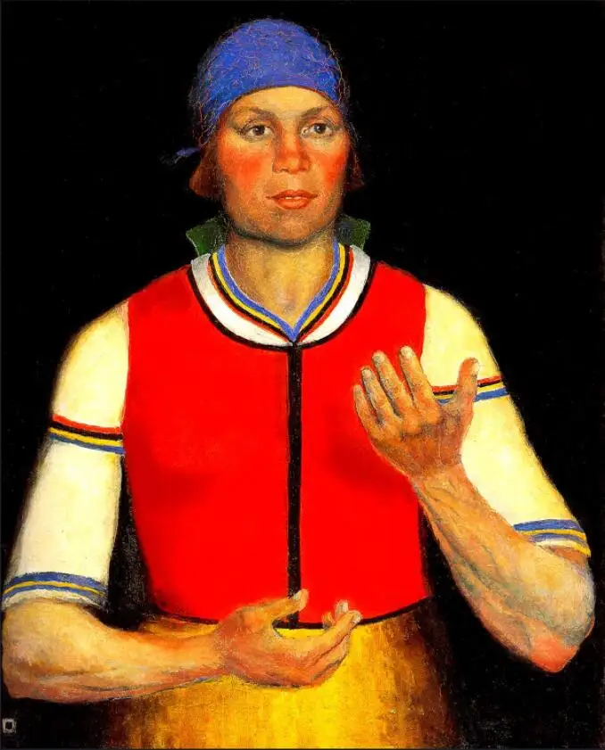 

Высококачественная картина маслом, произведено на холсте (1933) от Kazimir Malevich ручная роспись