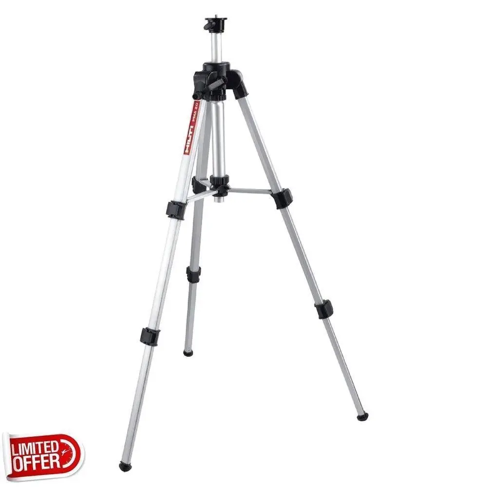 

SALE Hi-lti 411287 PMA 20 Extendable Compact Tripod Level