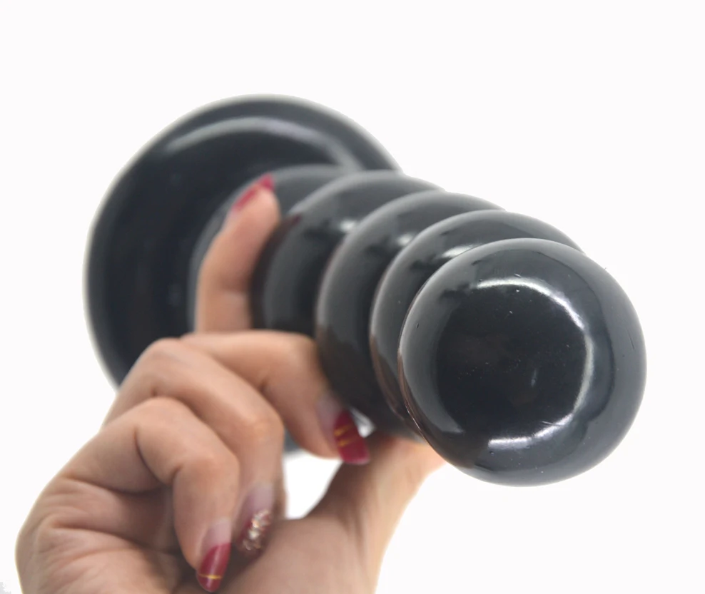 FAAK big dildo strong suction beads anal dildo box packed butt plug ball anal plug sex toys for women men adult product sex shop