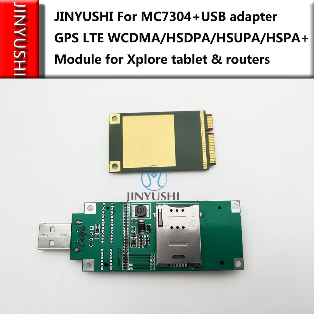 Sierra Wireless MC7304 +Mini Pcie to USB transfer card 100% NEW&Original Support GPS  4G LTE WCDMA/HSDPA/HSUPA/HSPA+