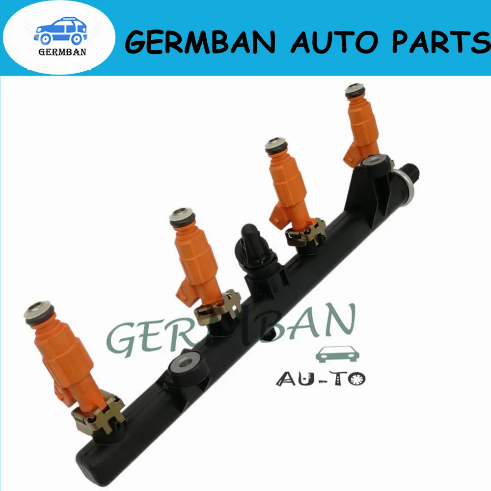 New Original Fuel Rail 0 280 151 048  Fuel Injectors For Alfa Romeo 145 146 147 156 166 GTV Spider 1.6 2.0 1994-2010 0280151048