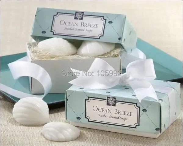 10sets/lot Wedding Favors&Gifts Scented Soap sea shell Shape,Wedding guests gifts,Baby Shower Favor Gift