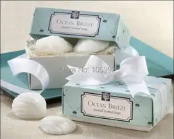 10sets/lot Wedding Favors&Gifts Scented Soap sea shell Shape,Wedding guests gifts,Baby Shower Favor Gift