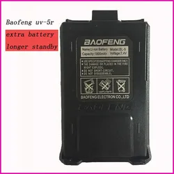 Original bao feng cb radio parts walkie talkie li-ion battery 1800mah baofeng uv-5r accessories for 5RA 5RE uv5r baofeng battery