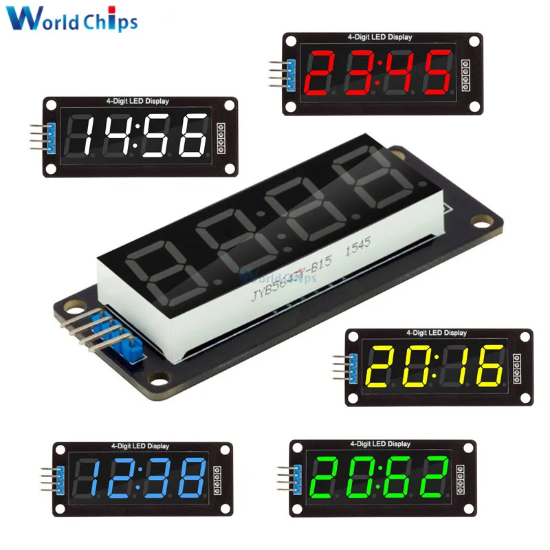 TM1637 Clock Double Dots Module 4-Digit LED 0.56\