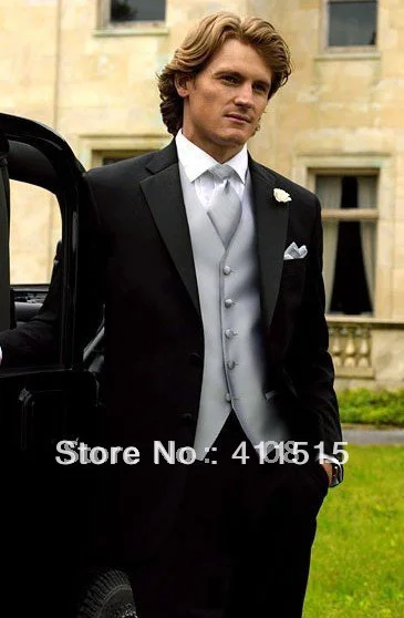 

free shipping/custom black new style cheap wedding Groom wear Tuxedos/Best man Suit Wedding dress/Men Suits Bridegroom/MEN SUIT