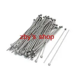 50pcs 65mn Mould Manufacturing 6 to 15mm Tip 1.5/2/2.5/3/3.5/4/4.5/5/5.5/6/7/8/9/10mm Shank Straight Ejector Pins 150mm Length