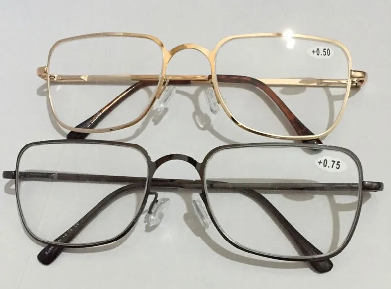 Occhiali Da Vista Unisex M40054 | Occhiali Ovali Neri,Oro In Metallo