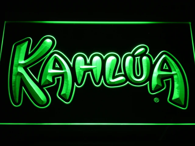 a190 KAHLUA Liqueur Neon Light Signs