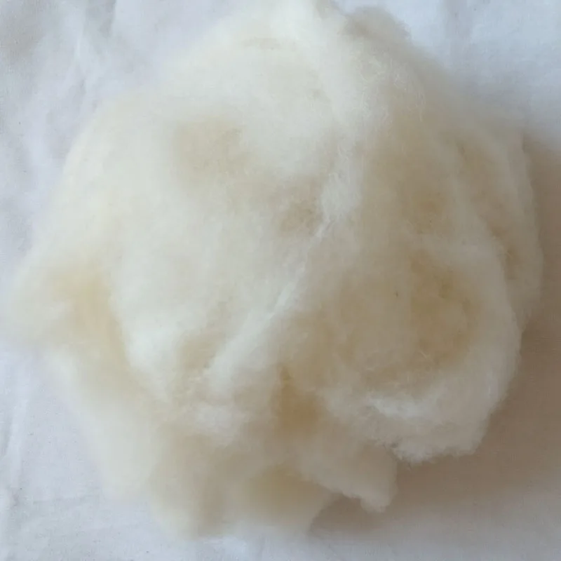 WFPFBEC Wool Filling Fiber Material 100g For Toys Pillow Diy Wool Felt  polyester filling fiber can needle felt and wet felting