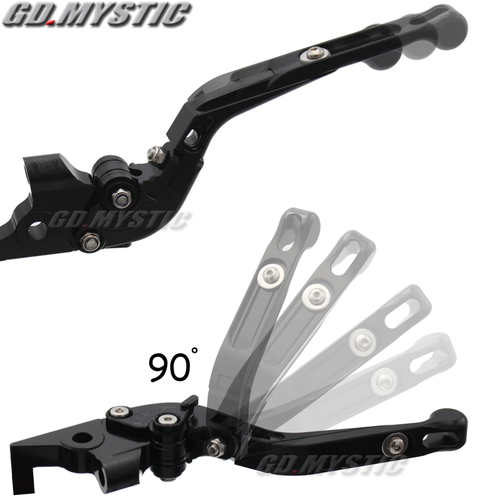 For YAMAHA TDM 900 TDM900 2002 2003 2004 Motorcycle Accessories CNC Billet Aluminum Folding Extendable Brake Clutch Levers