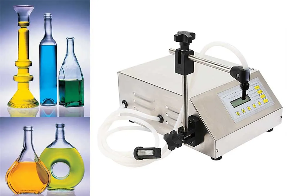 Điện Nhỏ Mật Ong Máy Làm Điều Khiển Kỹ Thuật Số Bơm Uống Nước Nước Lỏng Bình Chất Độn Máy Làm 5-3500Ml