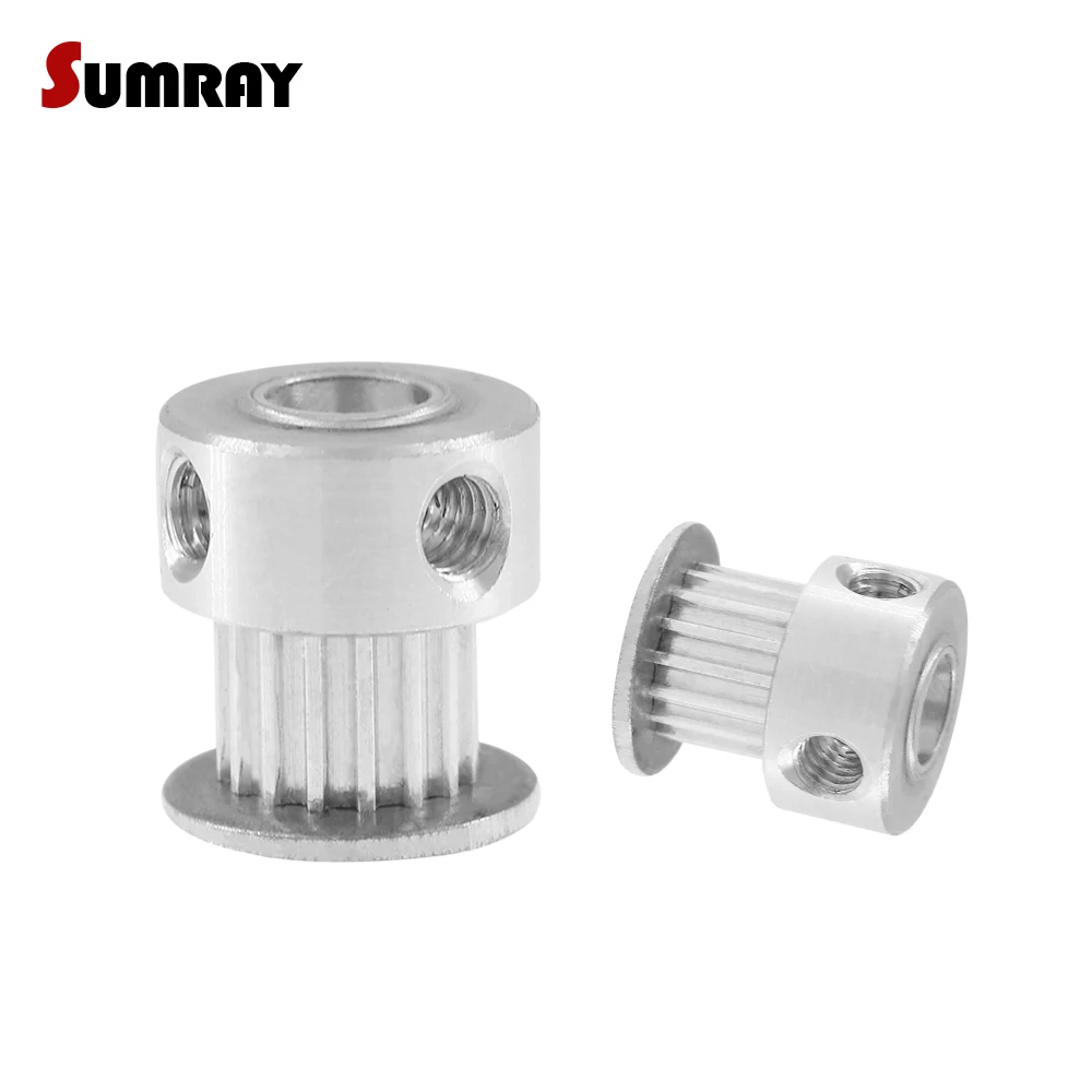 Timing Pulley MXL 20T 4/5/6/6.35/8mm Inner Bore Toothed Pulley Wheel 7/11mm Belt Width Aluminium Motor Pulley for CNC Machine