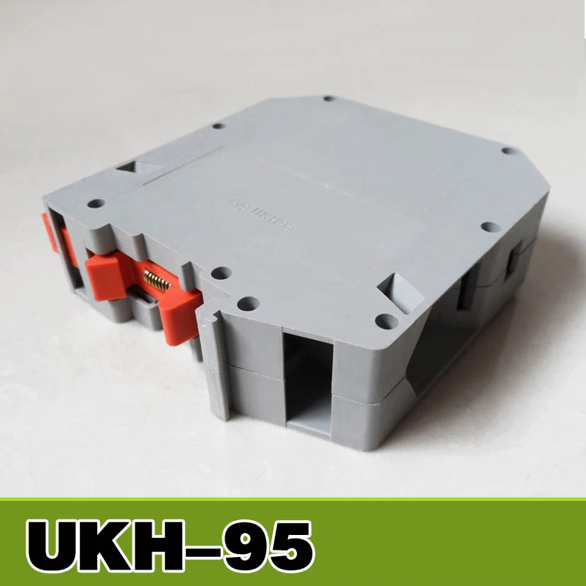 UKH-50 (UK95N) Series DIN Rail Screw Clamp Terminal Blocks