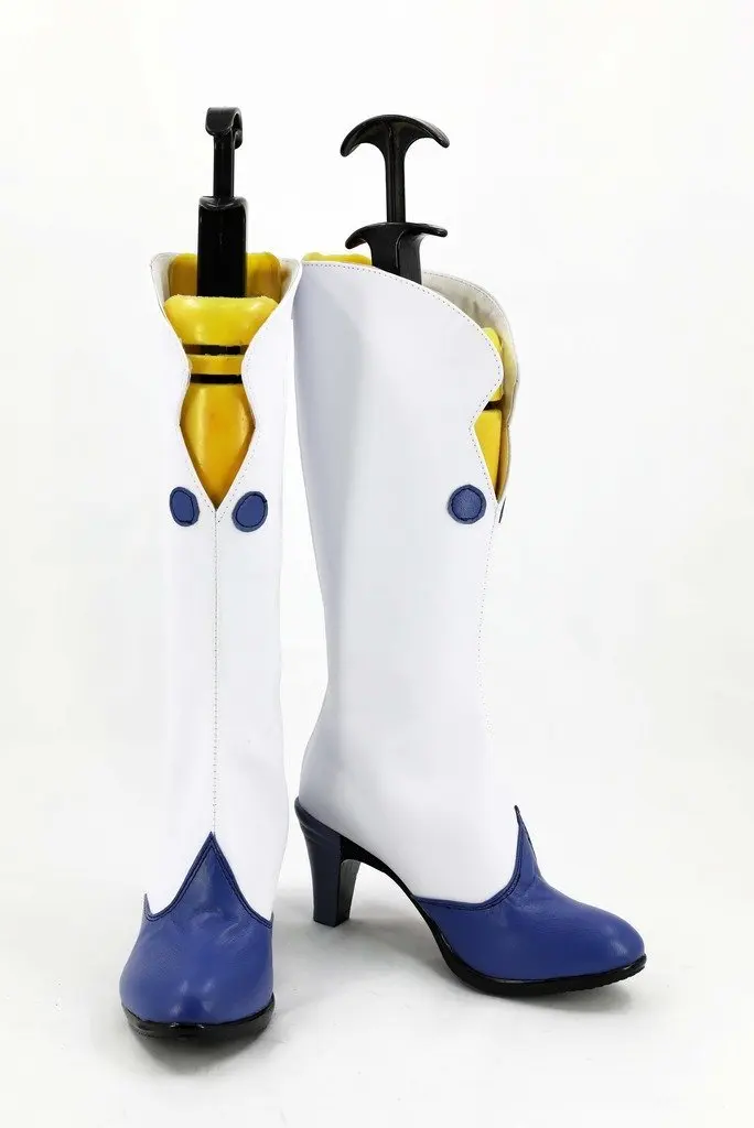 Ursula Callistis Shoes Cosplay Little Witch Academia Ursula Callistis Shiny Chariot Cosplay Boots Shoes High Heel Custom Made