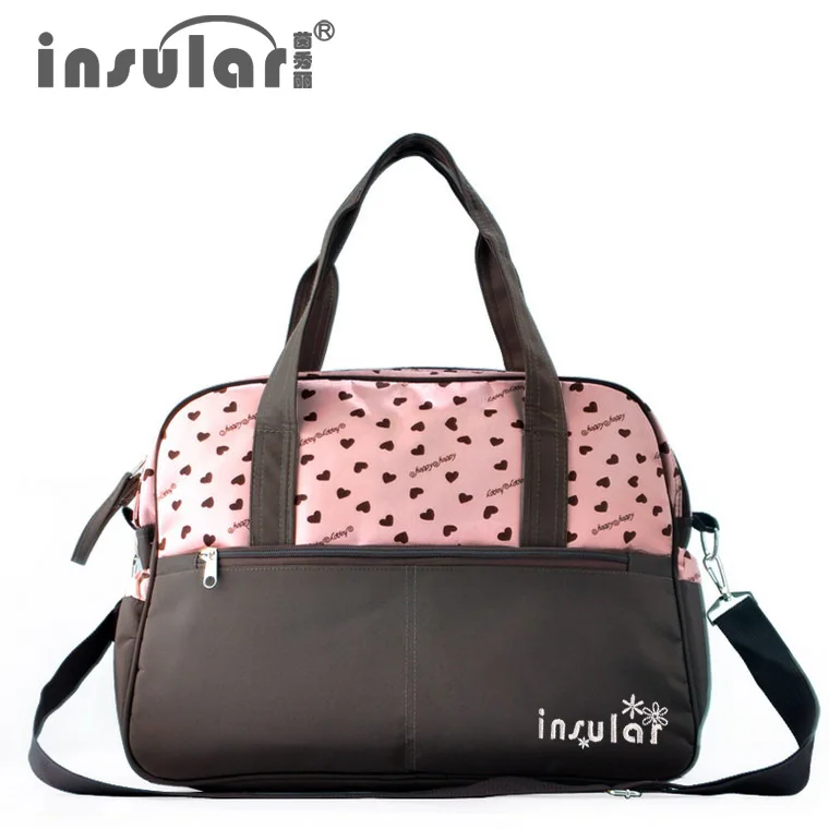 Dot Printing Baby Diaper Bags Multifunctional Mummy Big Handbag Baby Nappy Stroller Bag Shoulder Messenger Maternity Bags