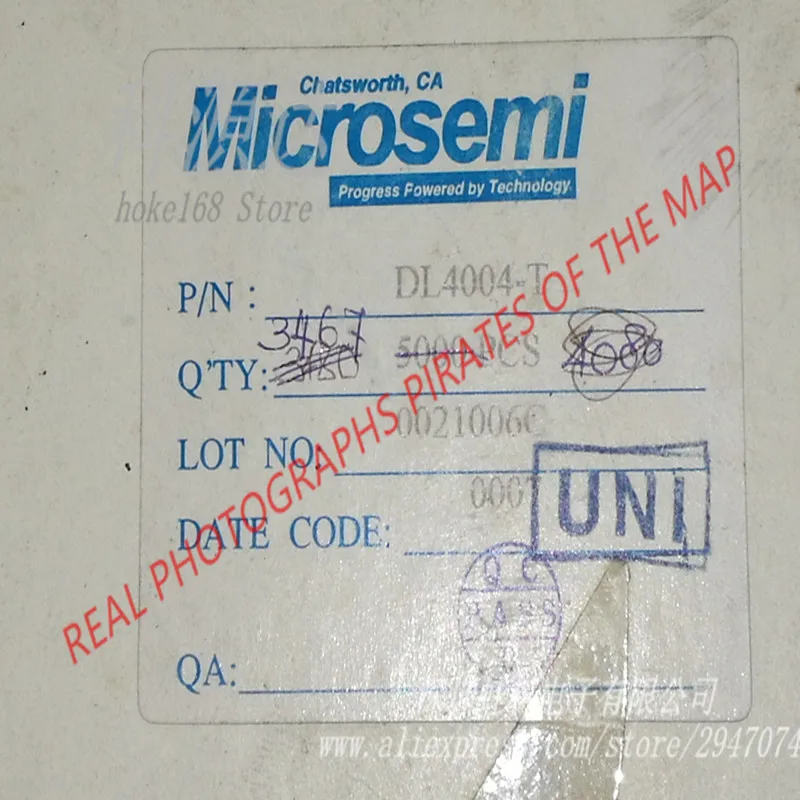 10 قطعة/الوحدة DL4004-T SMD DL4004 ديود 400V 1A MELF