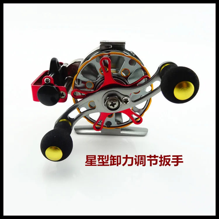 metal fish line reel BA60 ratio raft reel speed automatic cable Fly Reels metal fishing line reel