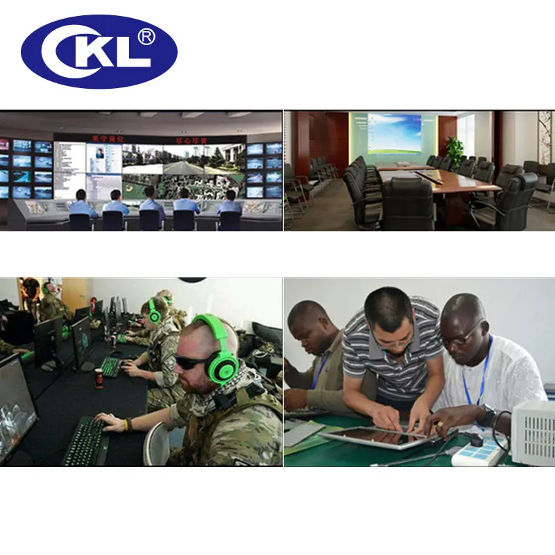 CKL-21D 2x1 2 Porte DVI Interruttore Splitter Box 2in 1out. 3D 1080 P per PC Monitor colpa del Telecomando IR, Controllo RS232