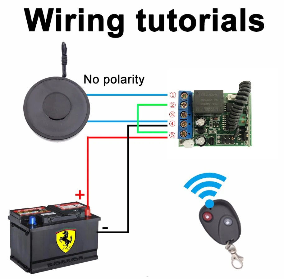 70x9mm DC 12V 24V Electro Magnet Electromagnet With Wireless Remote Control Magnets Electric Magnet Suck Electromagnet