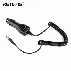 Car Charger Cable 12V-24V for Ailunce HD1/Retevis RT29 VHF UHF Dual Band DMR Digital Ham Radio Walkie Talkie Accessories J9131F