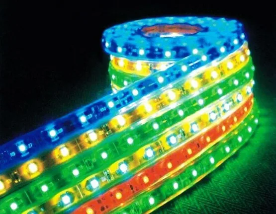 5M RGB led Strips rgb 5050 5M SMD 60led/m Flexible Waterproof + 24key Remote + 12V Transformer For Home Decoration Freeshipping